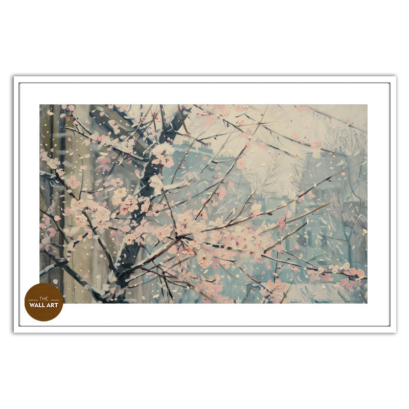 CHERRY BLOSSOM IN SNOW