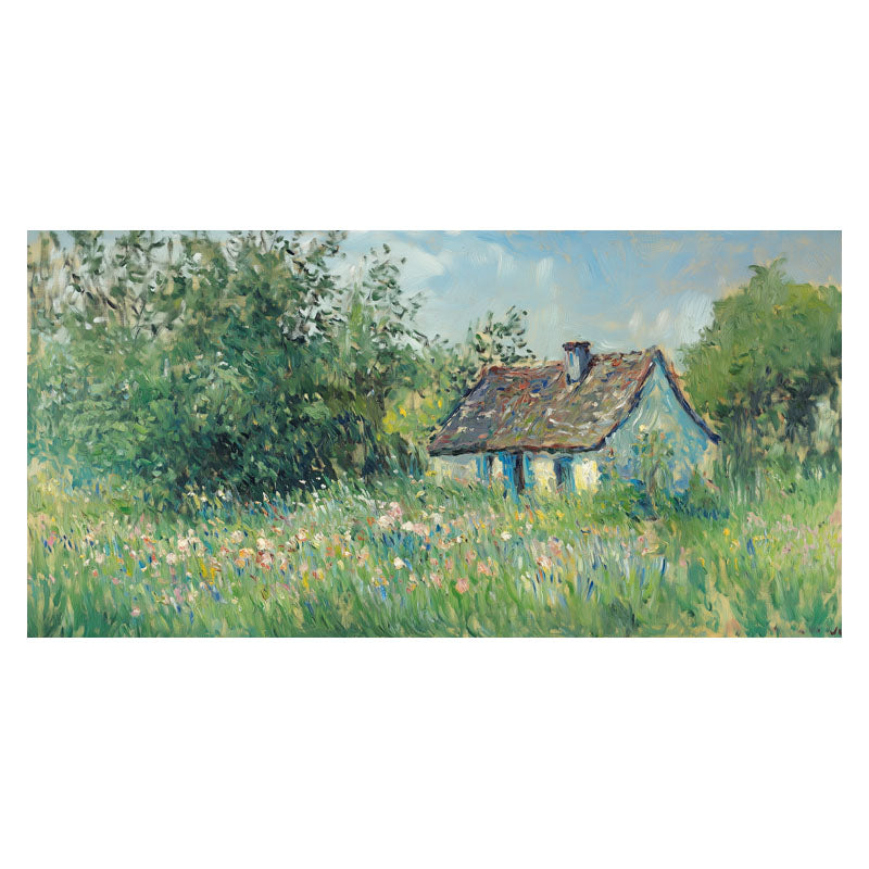 COTTAGE IN FLOWER MEADOW II