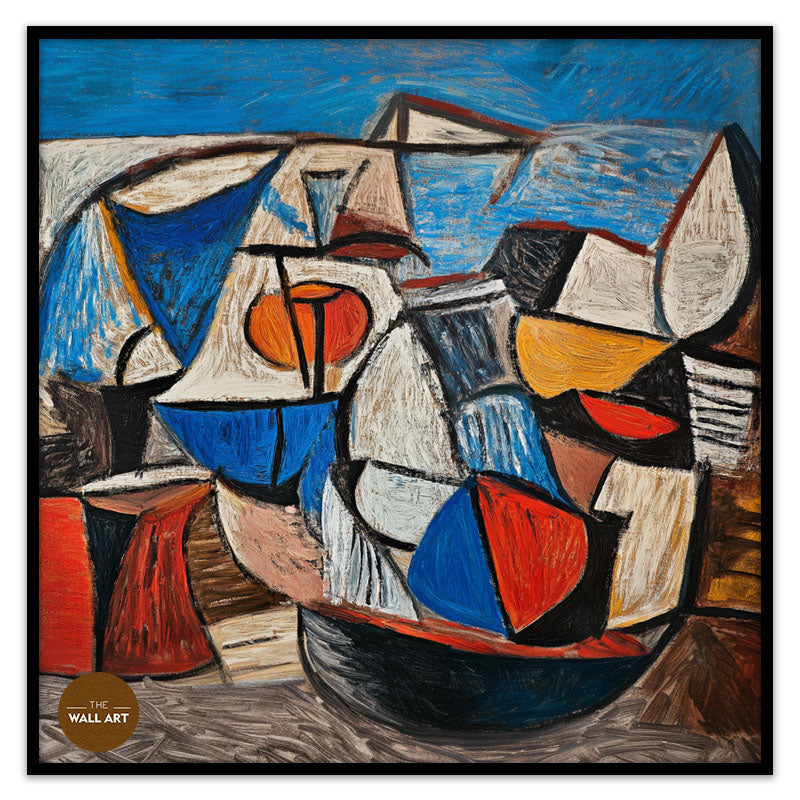 CUBISM OF BOATS