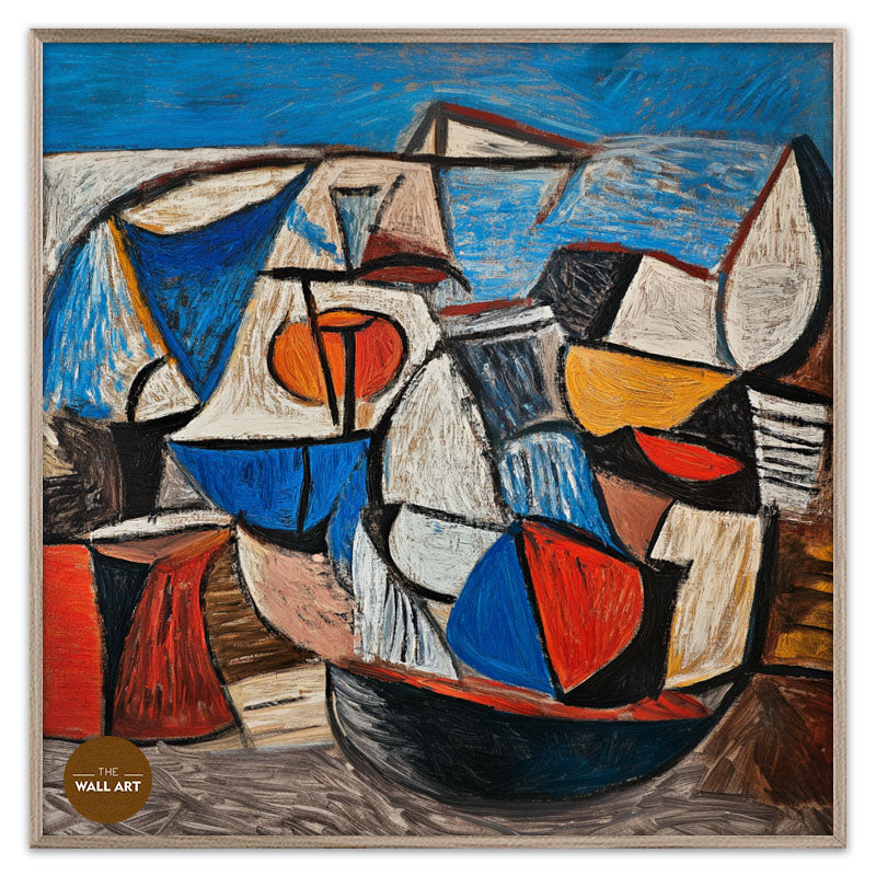 CUBISM OF BOATS