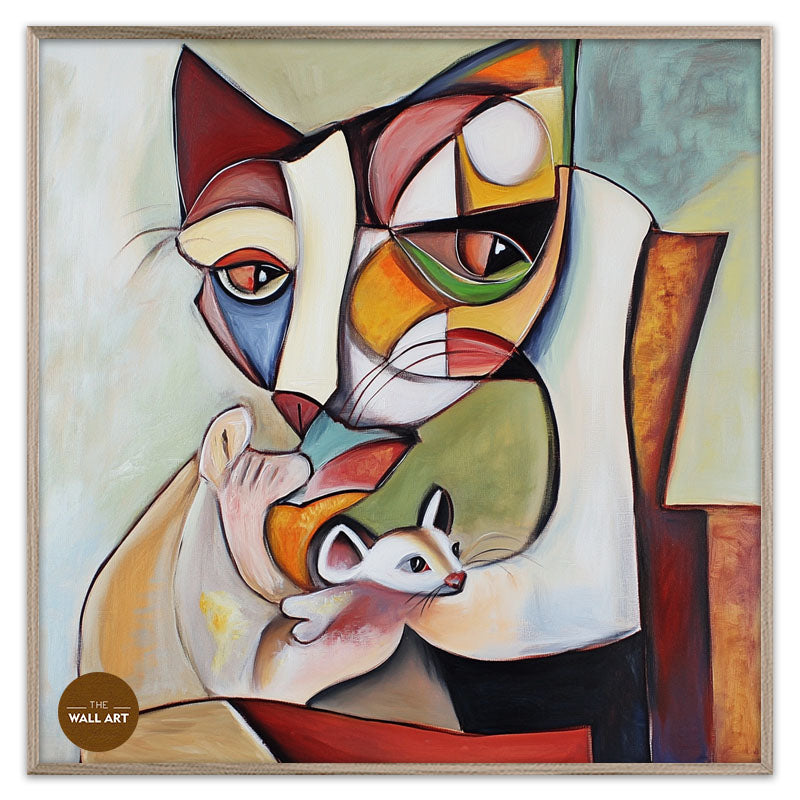 CUBISM OF CAT AND MOUSE II