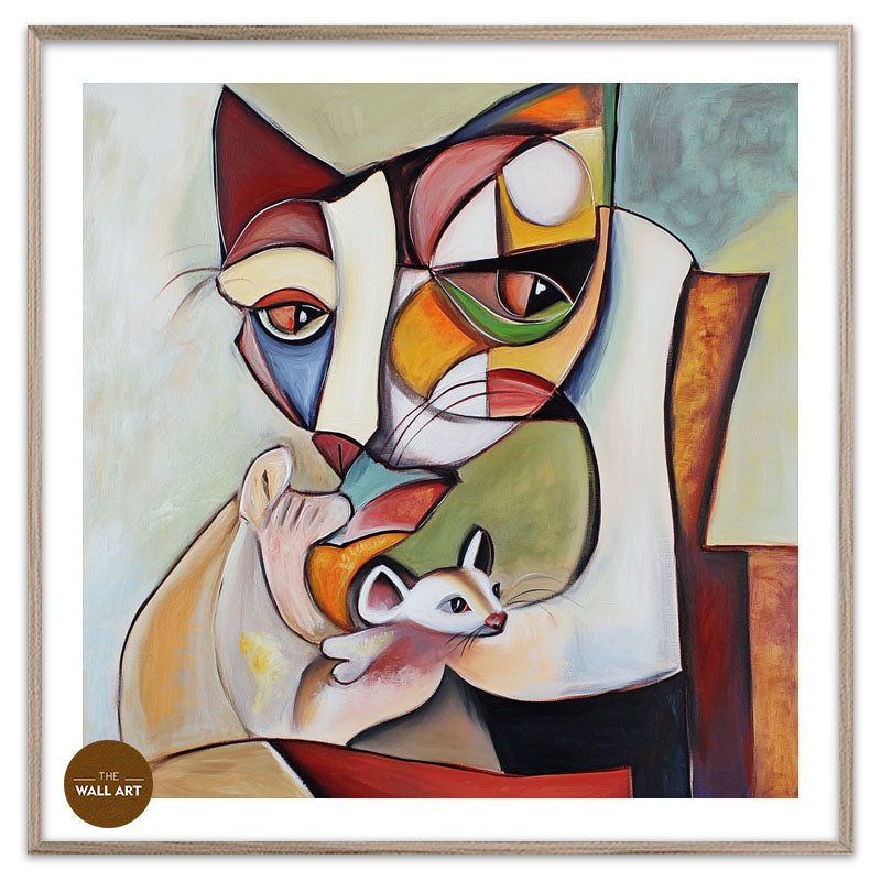 CUBISM OF CAT AND MOUSE II
