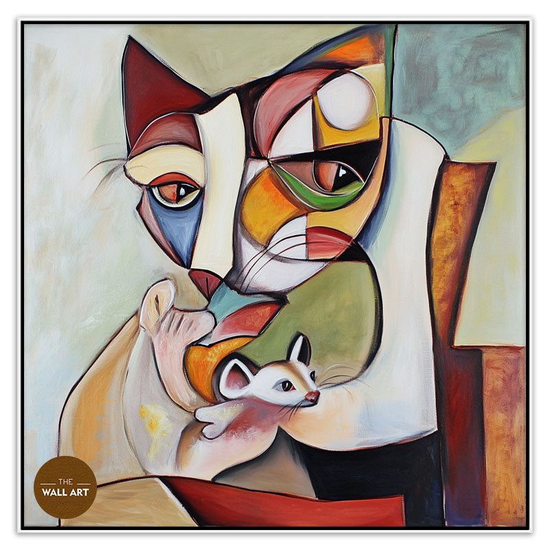 CUBISM OF CAT AND MOUSE II