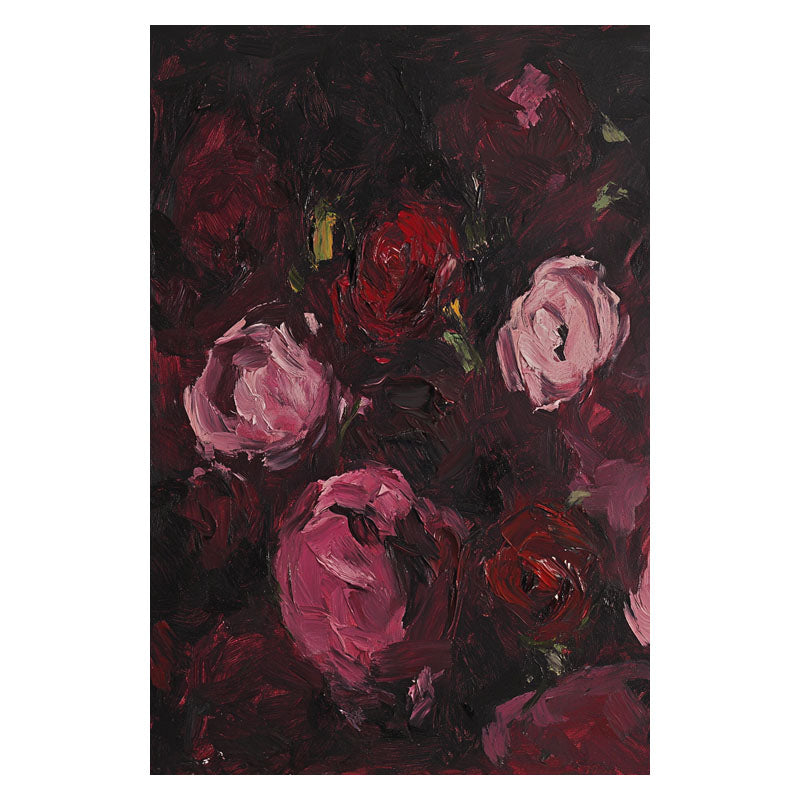 DARK PINK FLOWER SPLASH