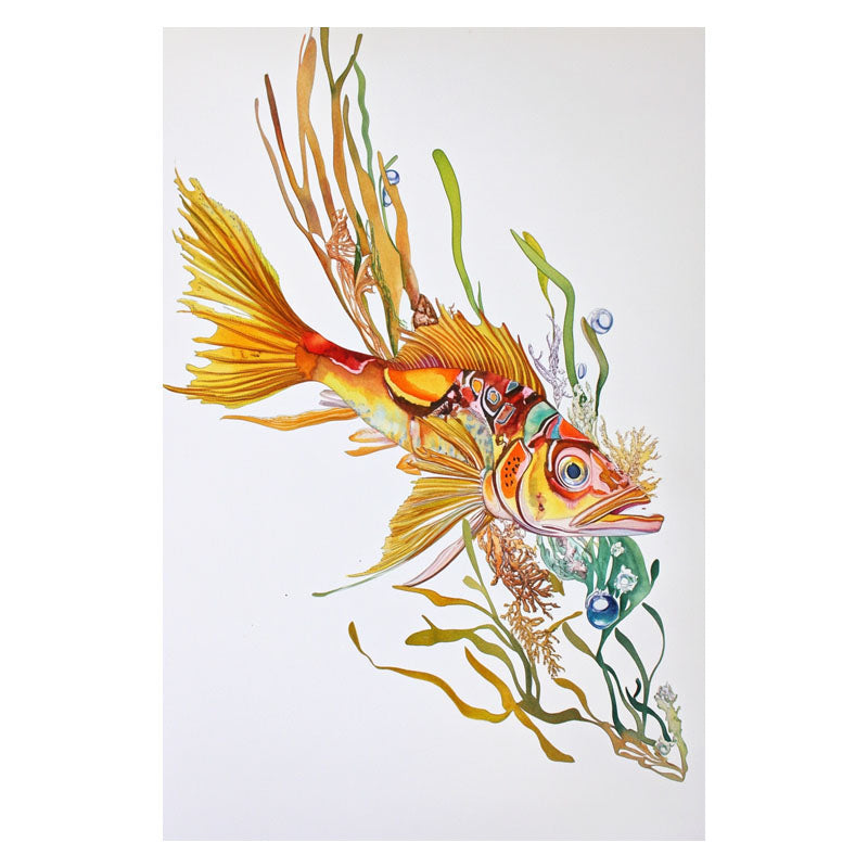 FISH IN SEAWEED II