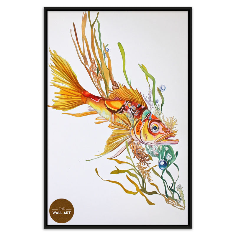 FISH IN SEAWEED II