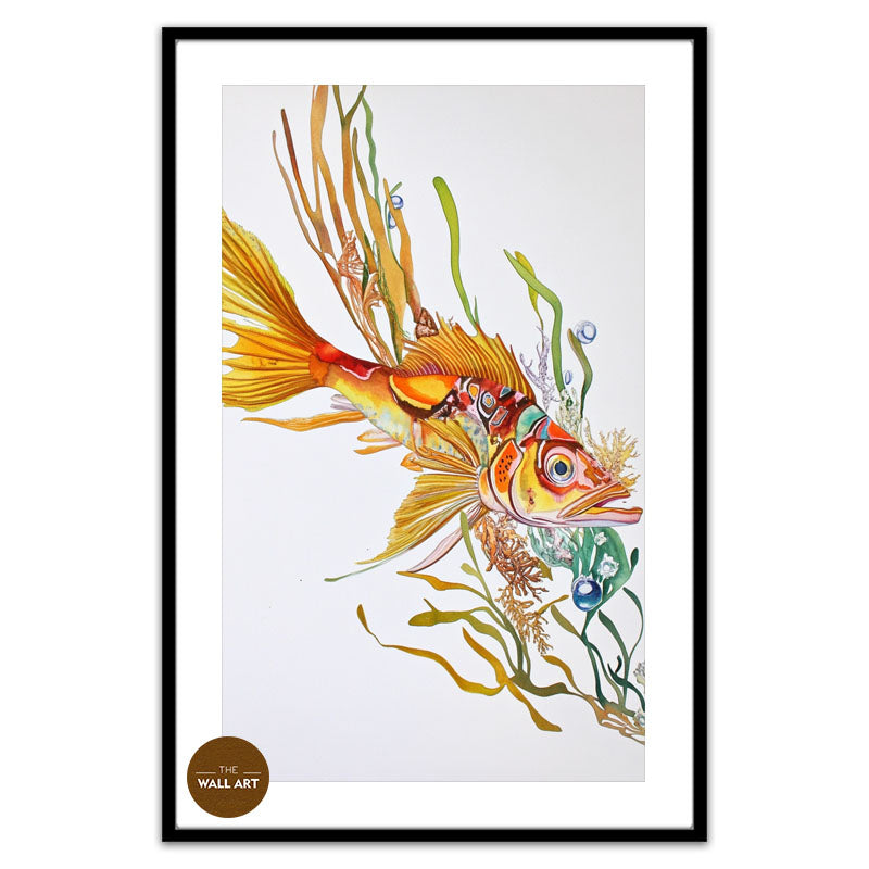 FISH IN SEAWEED II