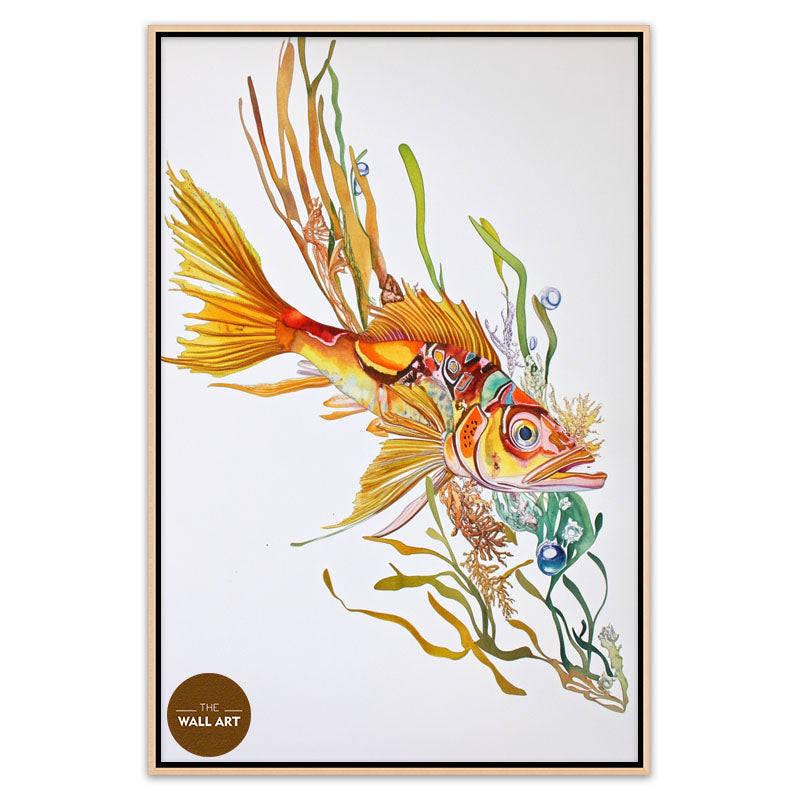 FISH IN SEAWEED II