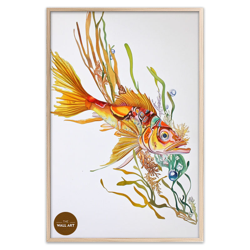 FISH IN SEAWEED II