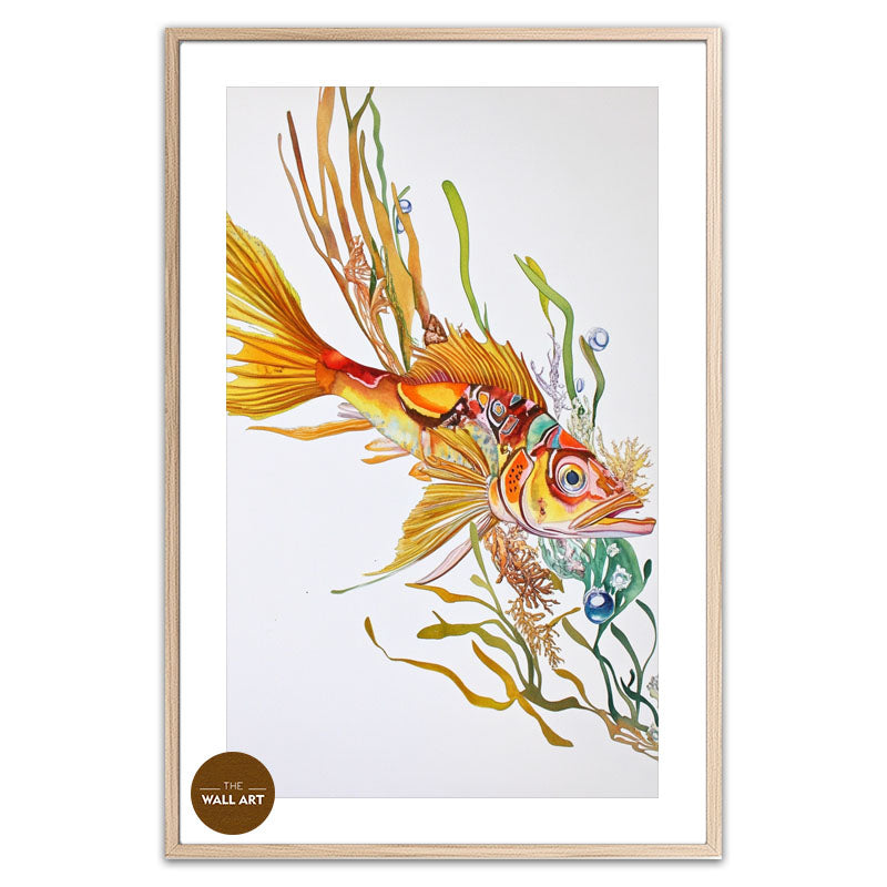 FISH IN SEAWEED II