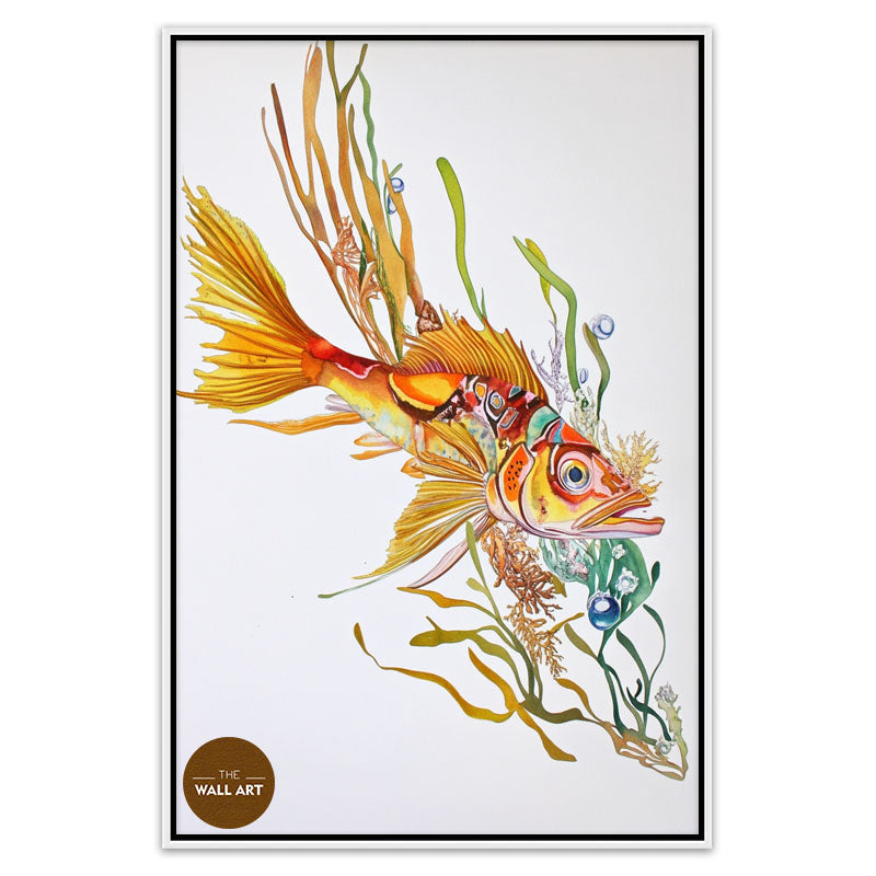 FISH IN SEAWEED II