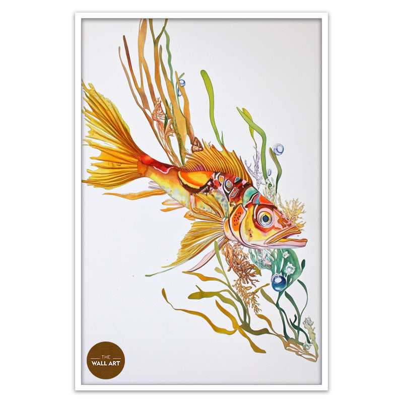 FISH IN SEAWEED II
