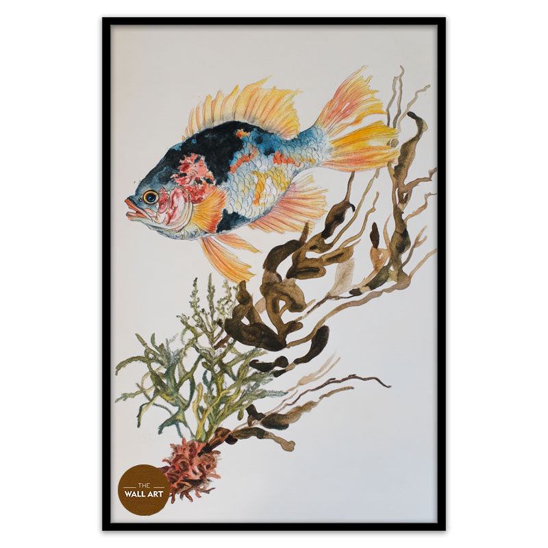 FISH IN SEAWEED I