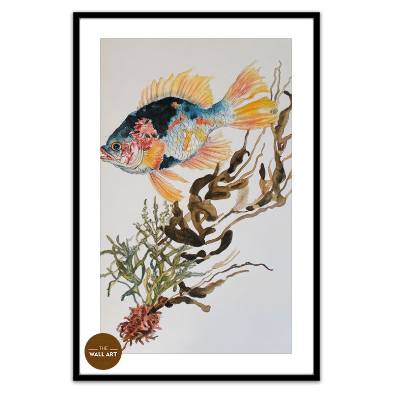 FISH IN SEAWEED I