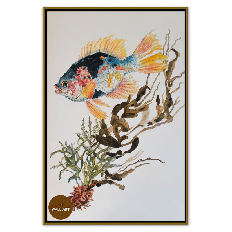 FISH IN SEAWEED I