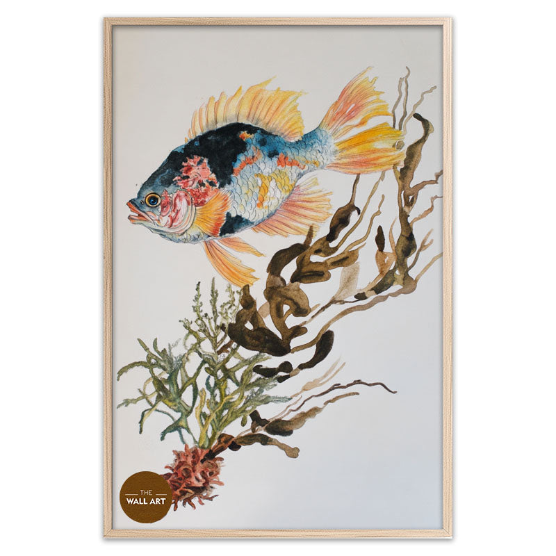 FISH IN SEAWEED I