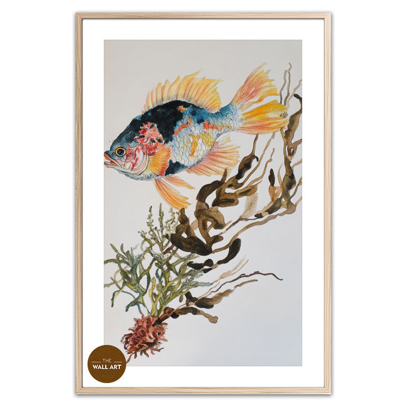 FISH IN SEAWEED I