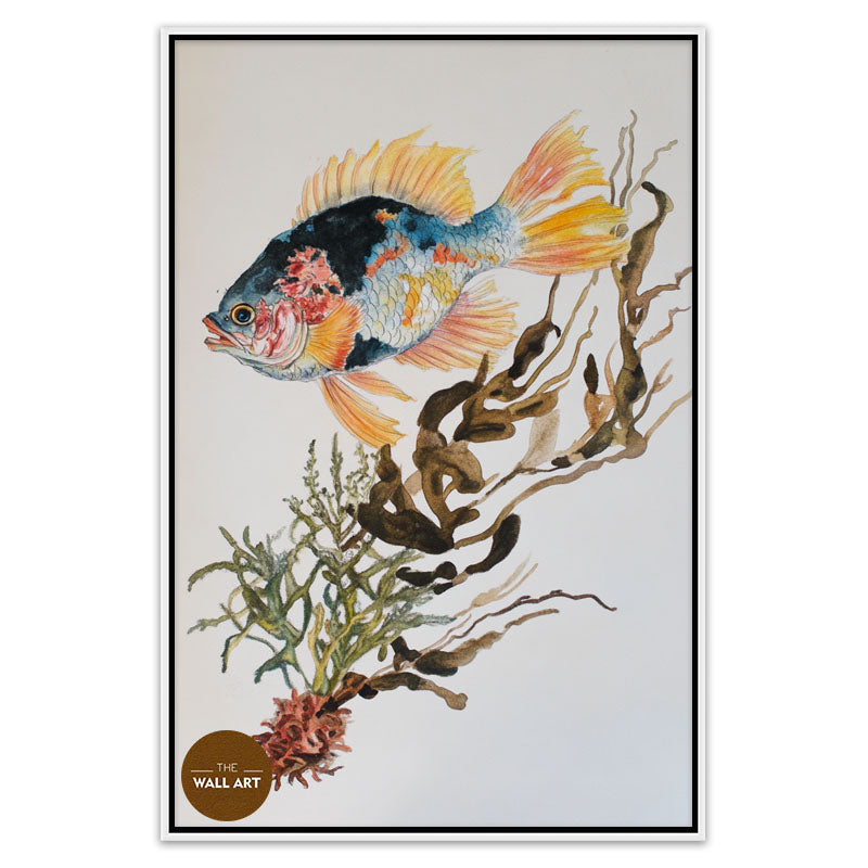 FISH IN SEAWEED I