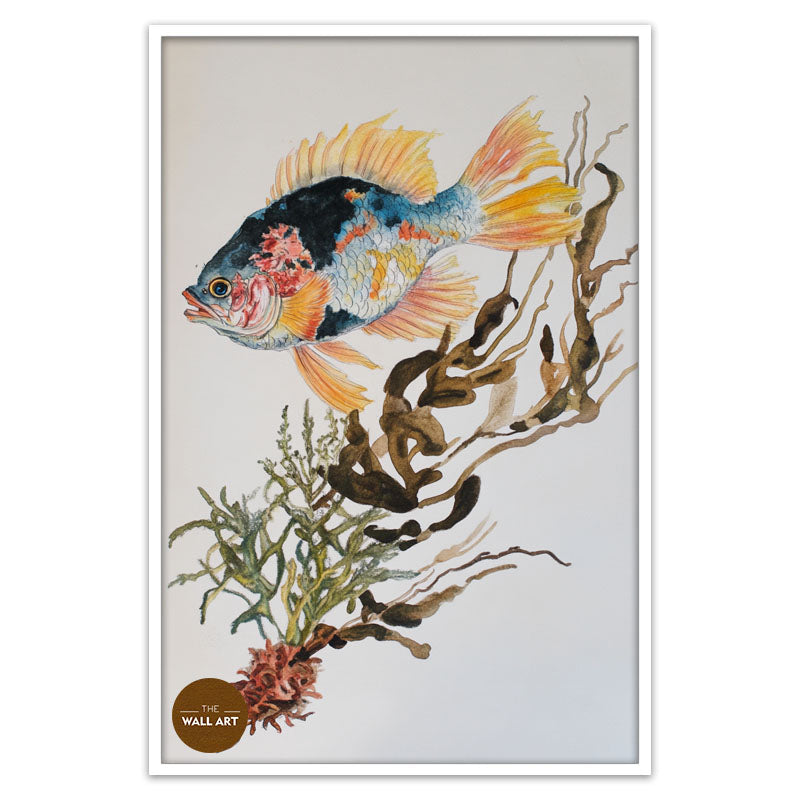 FISH IN SEAWEED I