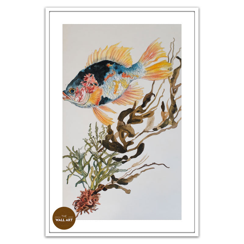 FISH IN SEAWEED I