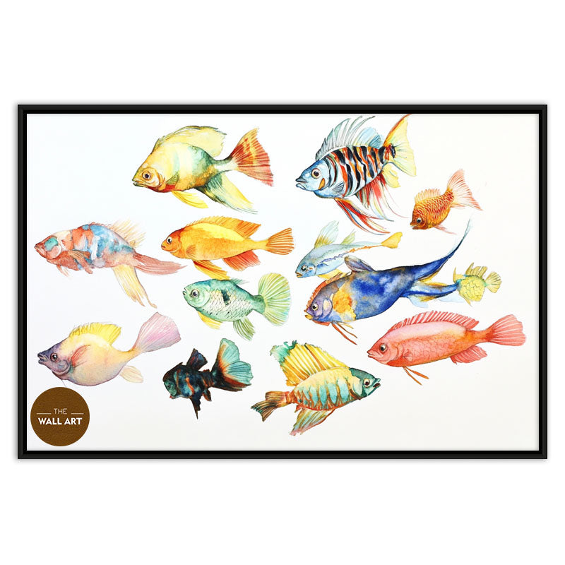 FLOCK OF FISH I