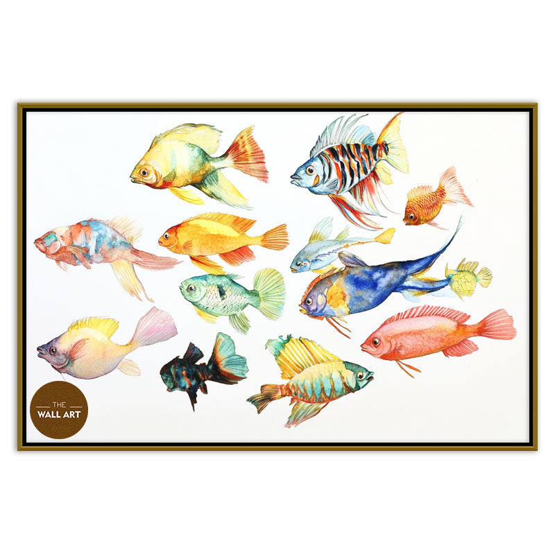 FLOCK OF FISH I