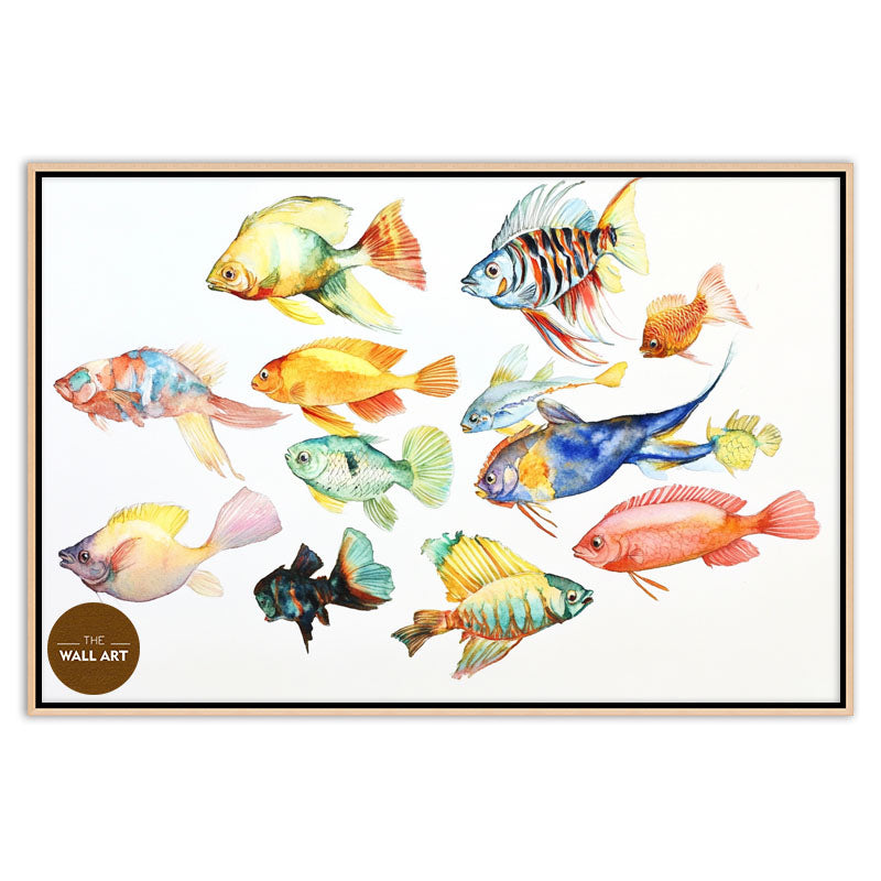 FLOCK OF FISH I
