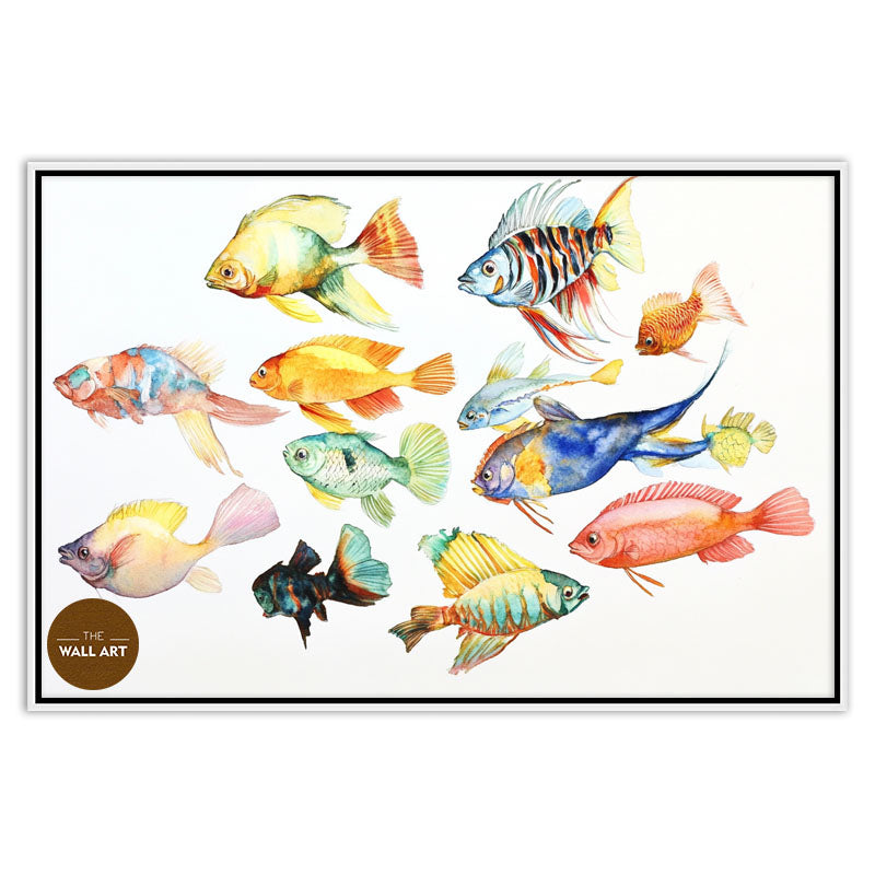 FLOCK OF FISH I
