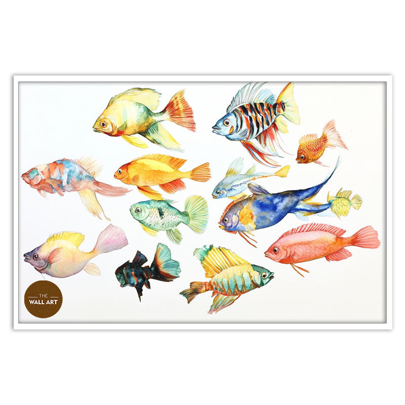 FLOCK OF FISH I
