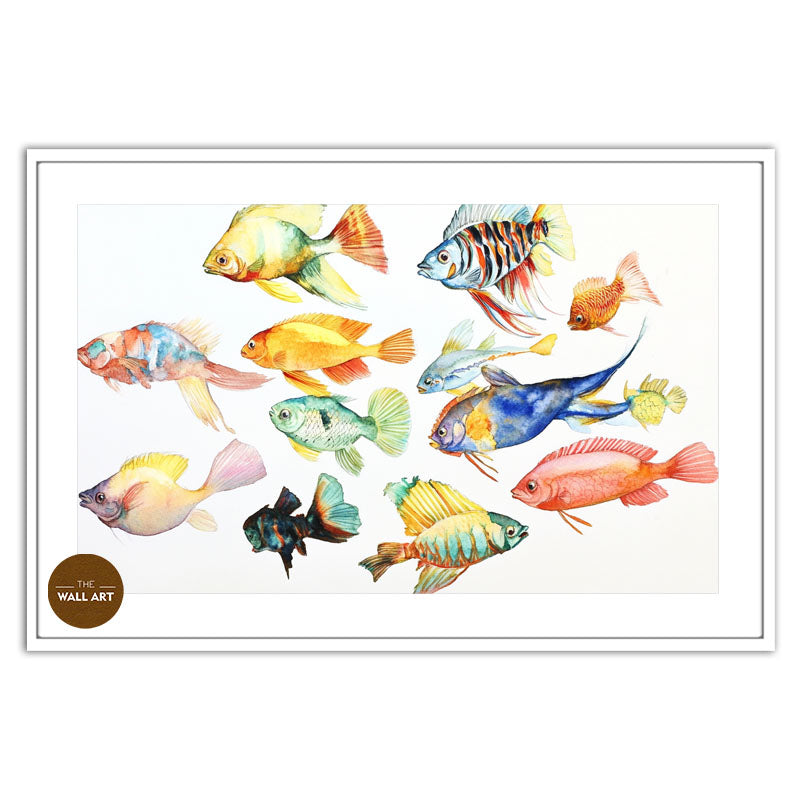 FLOCK OF FISH I