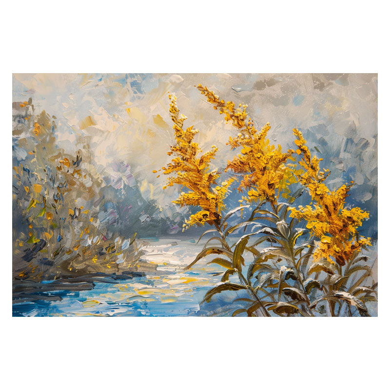 FLOWER ON RIVER BANK