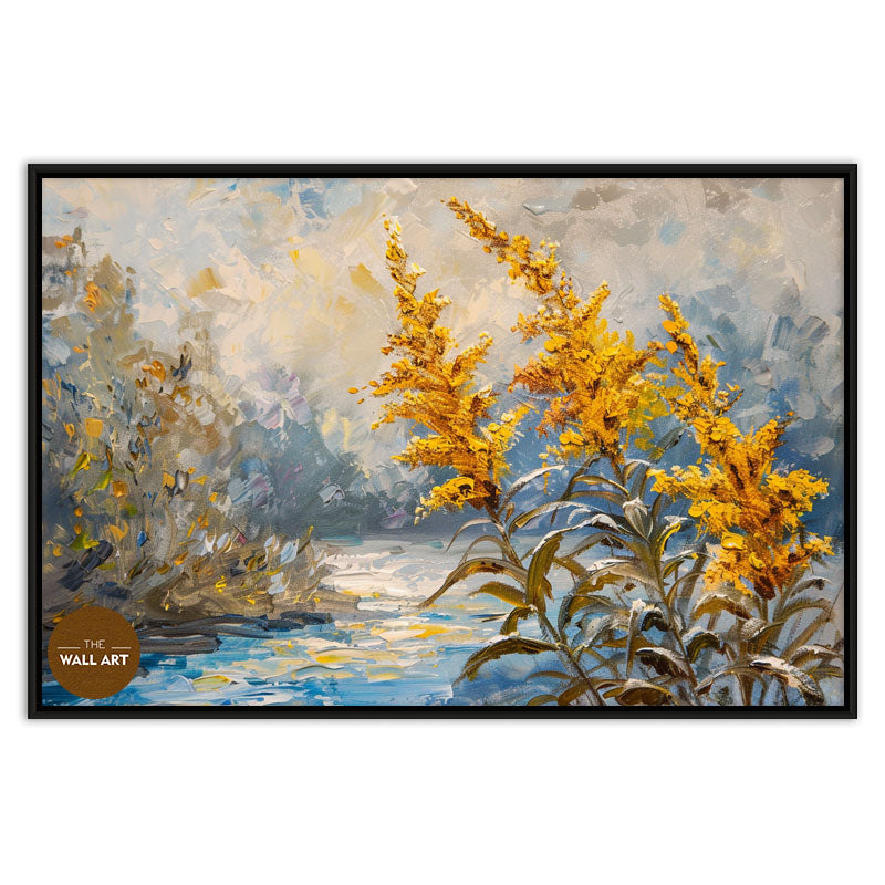 FLOWER ON RIVER BANK