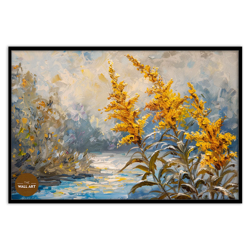 FLOWER ON RIVER BANK