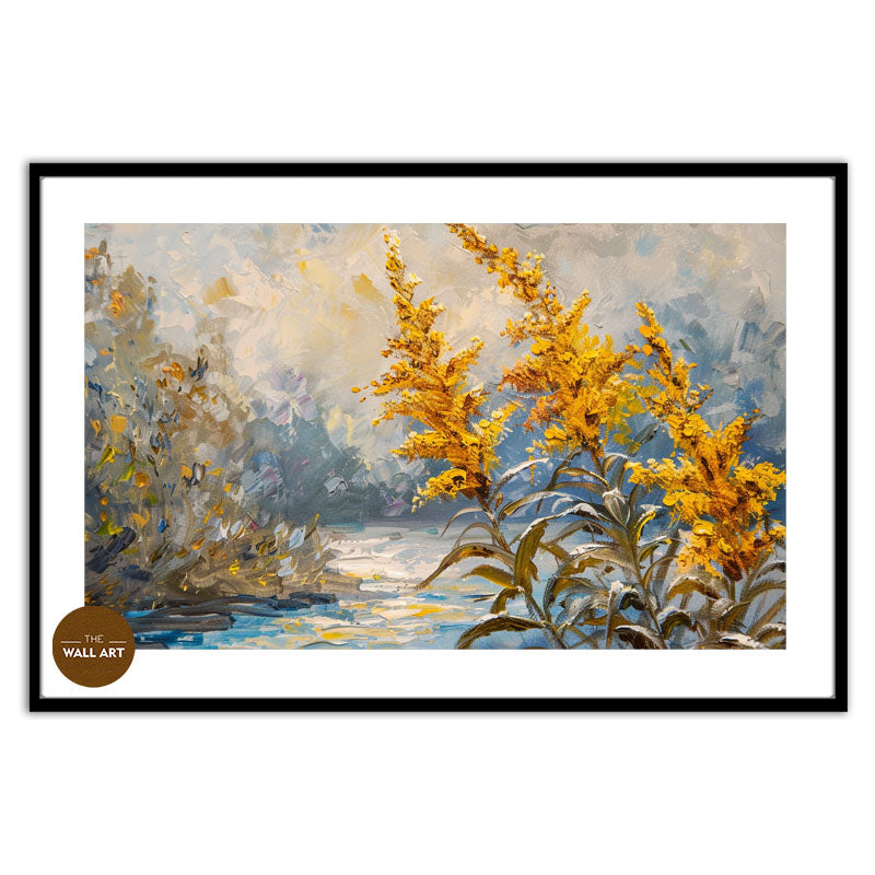 FLOWER ON RIVER BANK