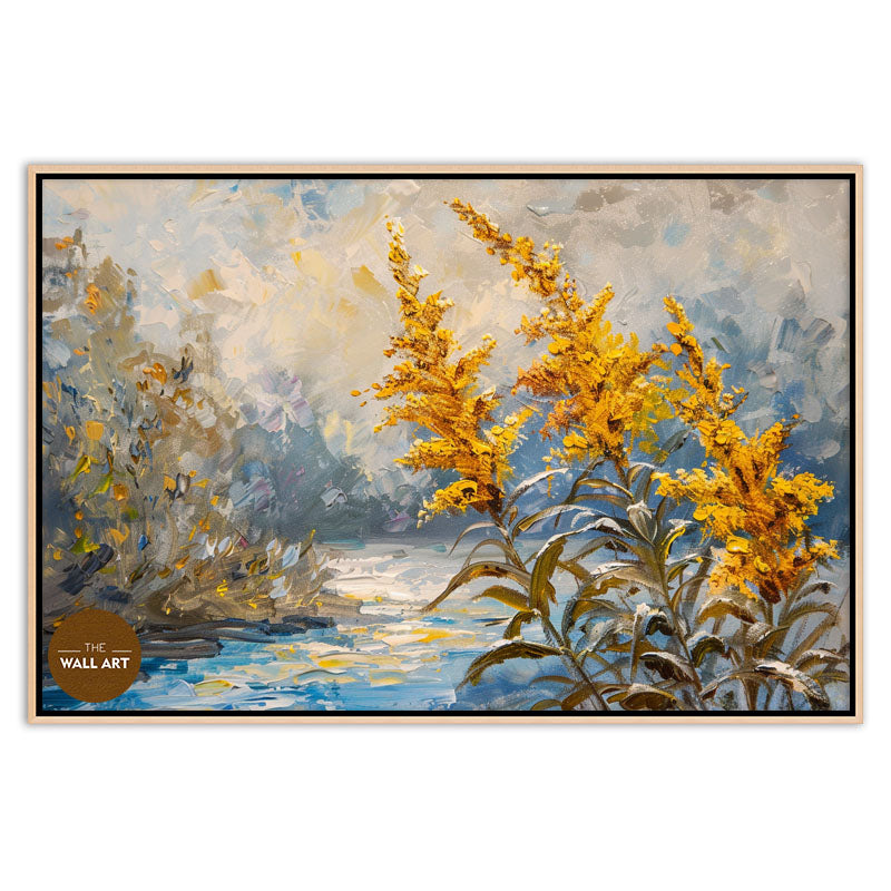 FLOWER ON RIVER BANK