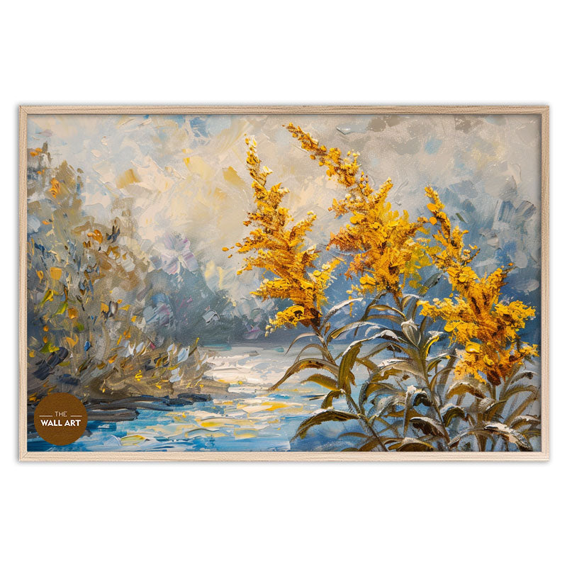FLOWER ON RIVER BANK