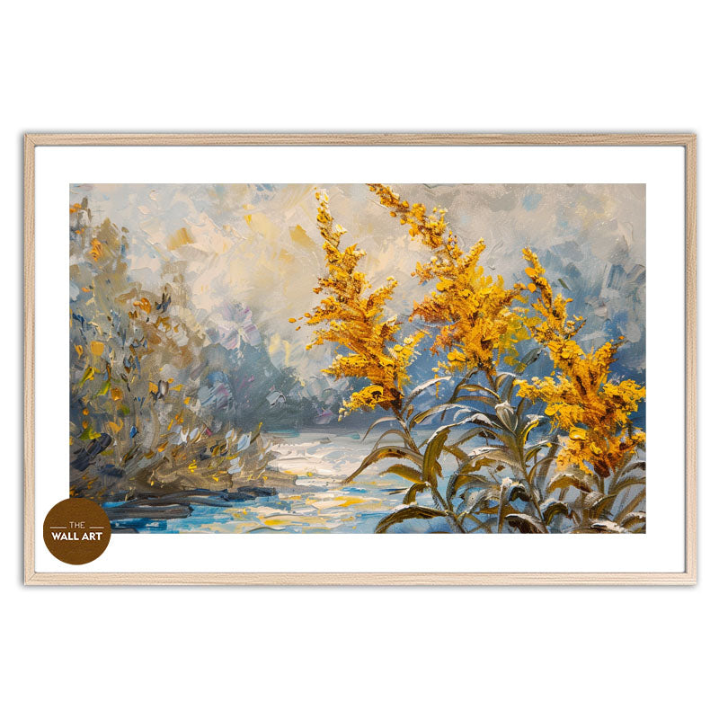 FLOWER ON RIVER BANK