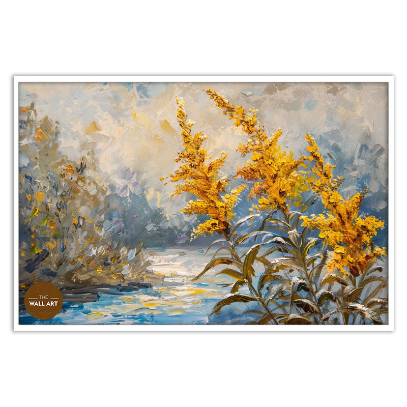 FLOWER ON RIVER BANK
