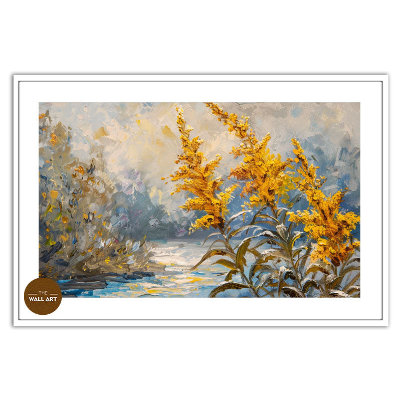 FLOWER ON RIVER BANK