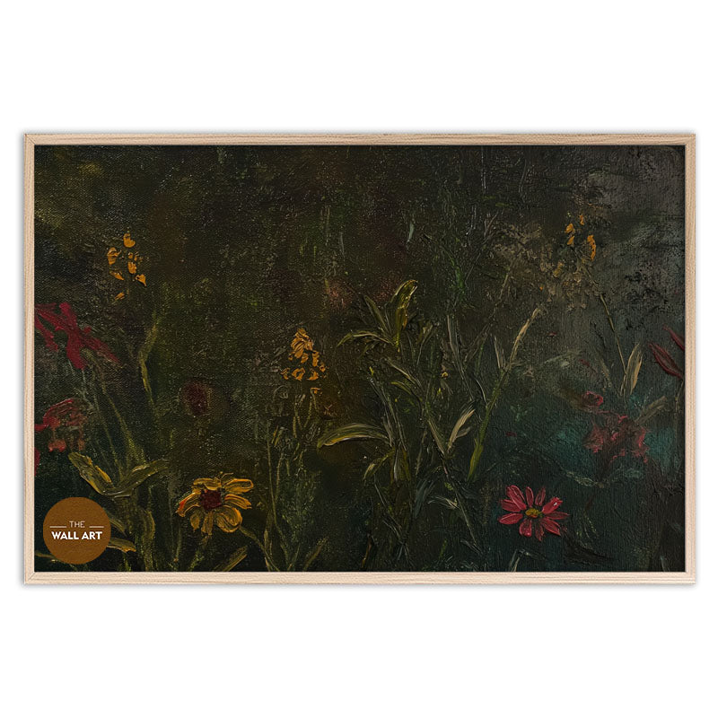 FLOWERS AT NIGHT