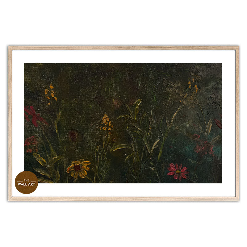FLOWERS AT NIGHT
