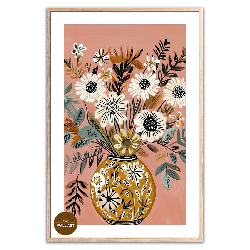 FLOWERS IN BIG VASE