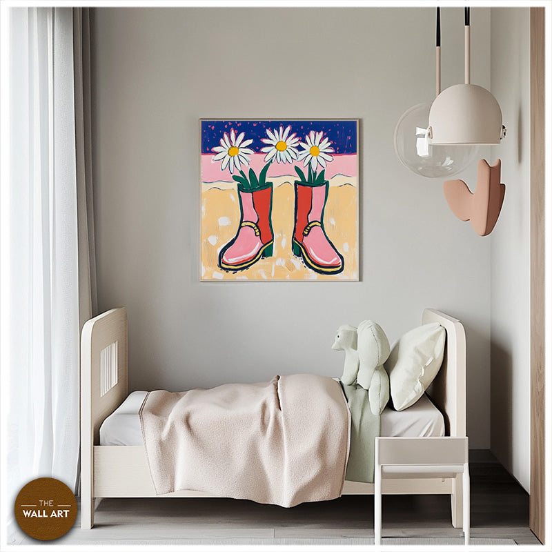 FLOWERS IN BOOTS
