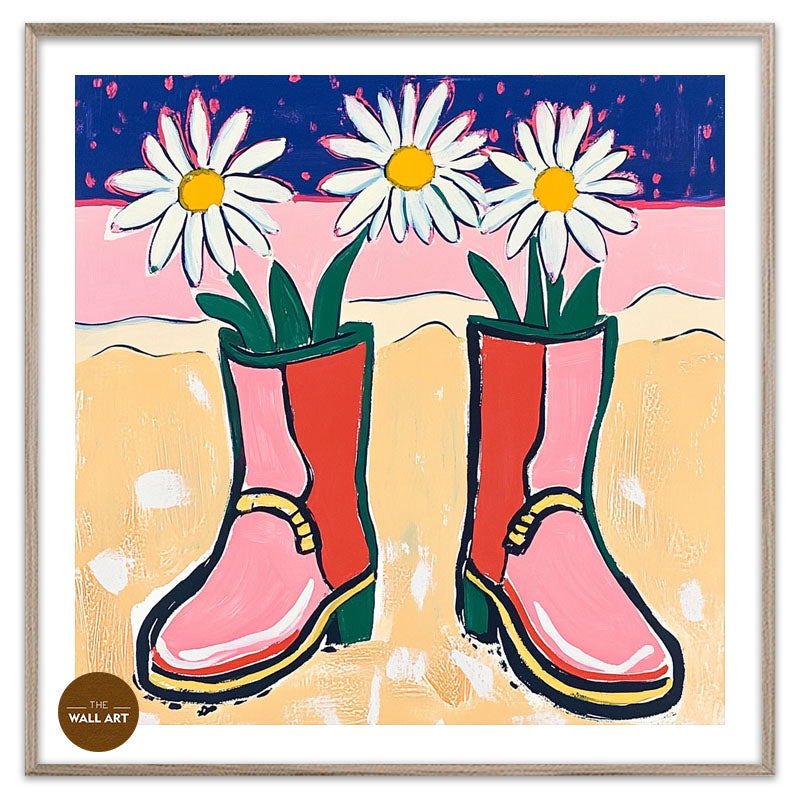 FLOWERS IN BOOTS