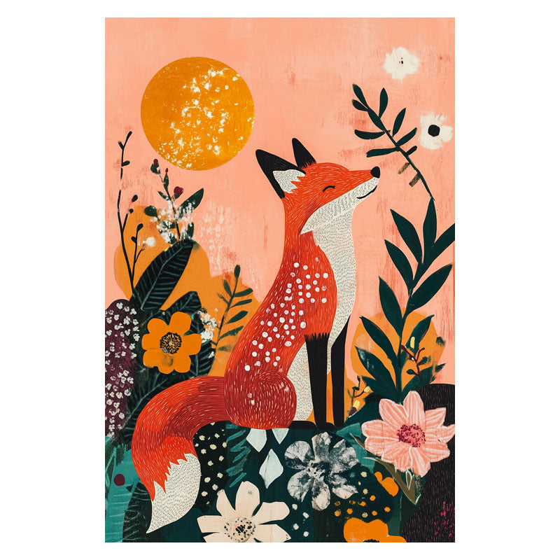 FOX AND MOON