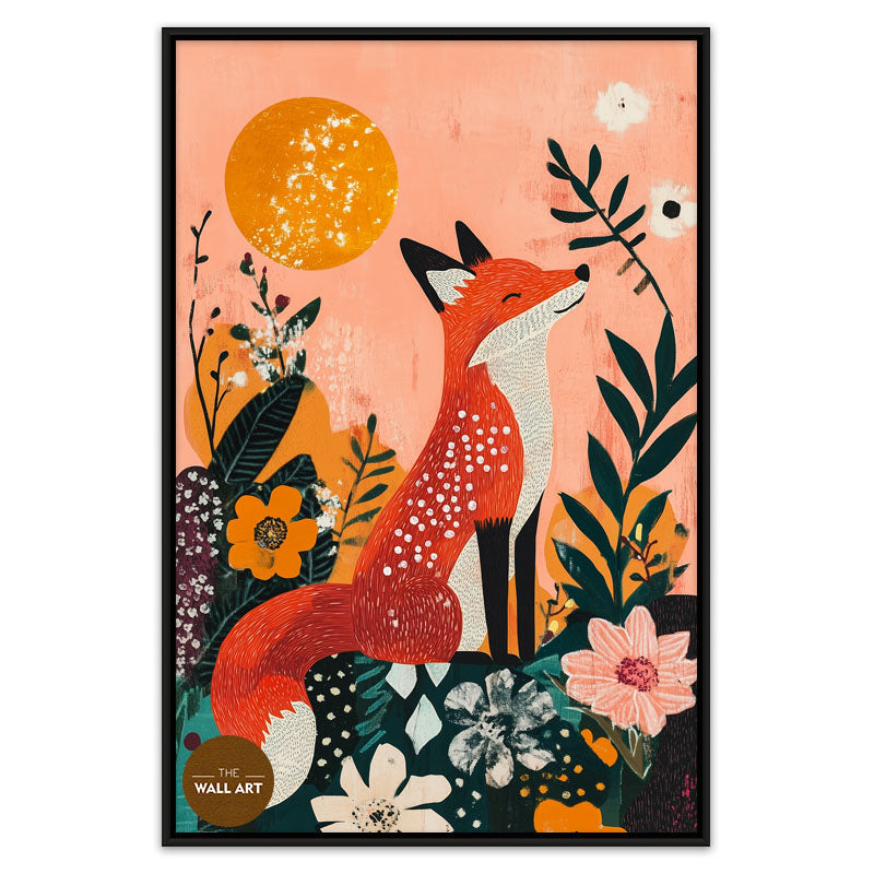 FOX AND MOON