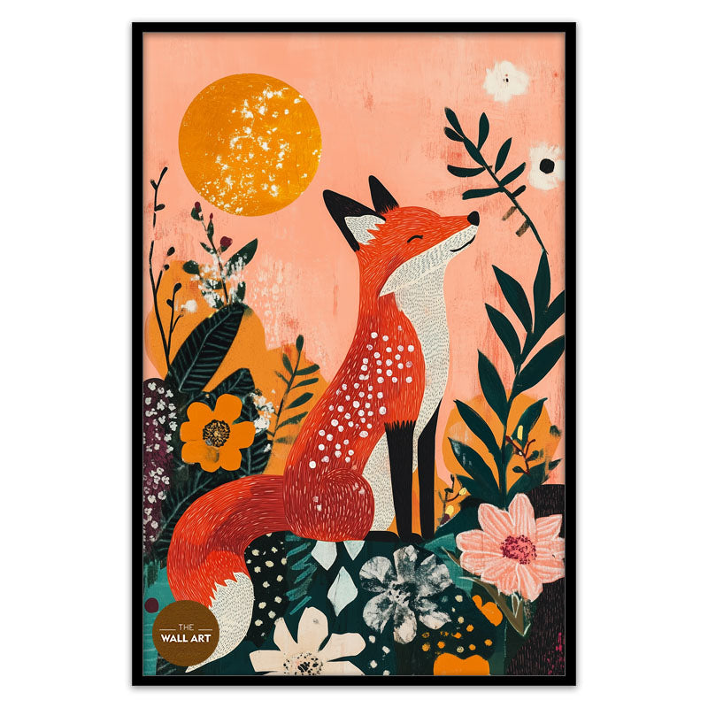 FOX AND MOON
