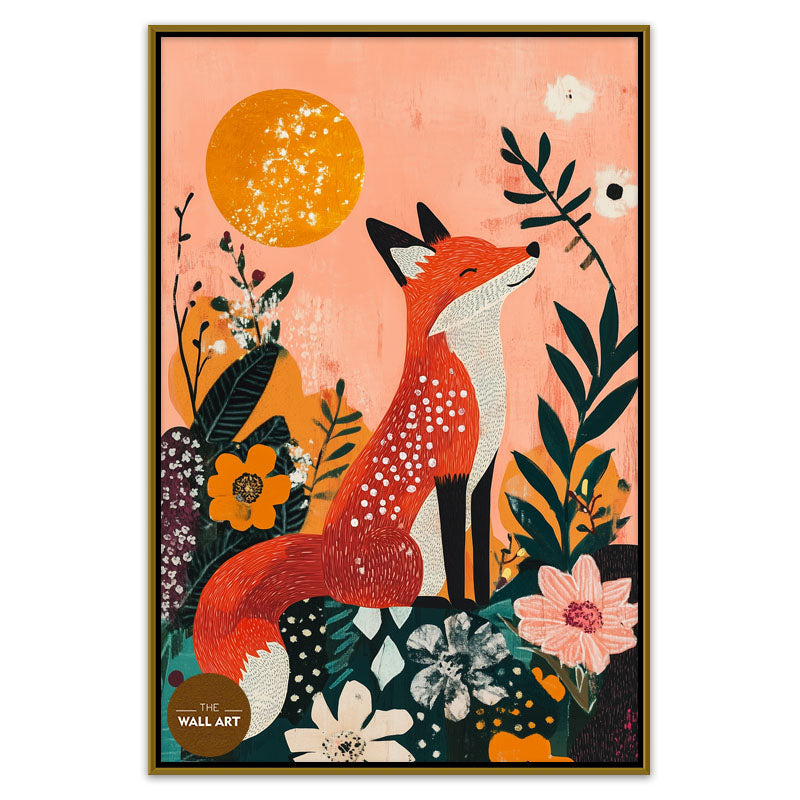 FOX AND MOON