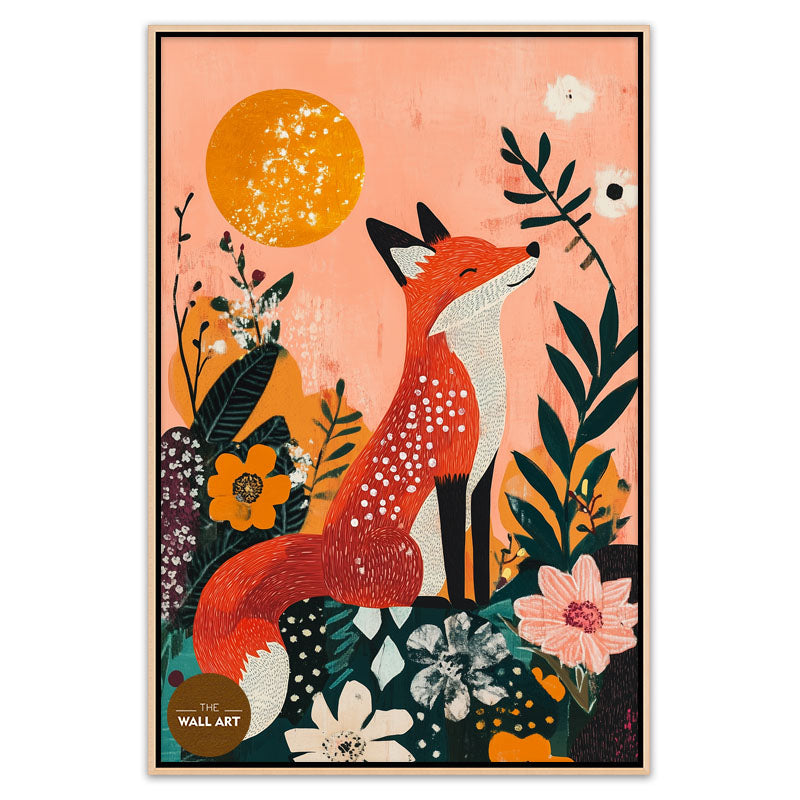 FOX AND MOON