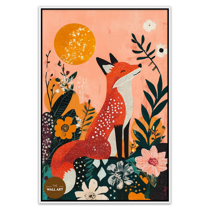 FOX AND MOON